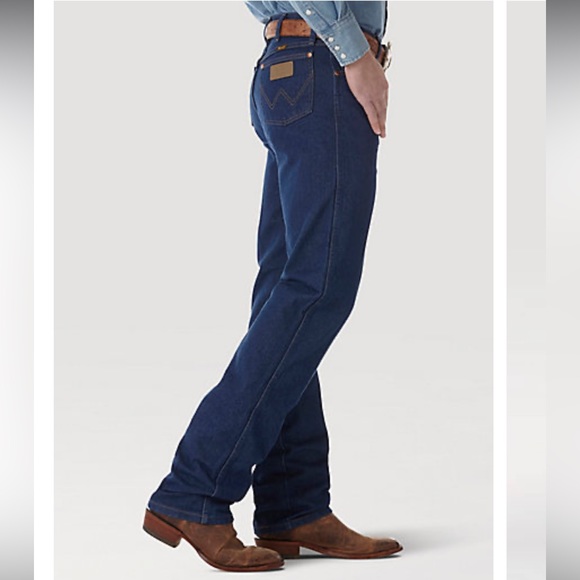 WRANGLER® Men’s COWBOY CUT® ORIGINAL FIT JEAN. Size 31”x30” NWT - Picture 2 of 6